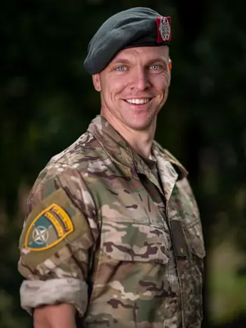 Jaap als public affairs officer in Litouwen.