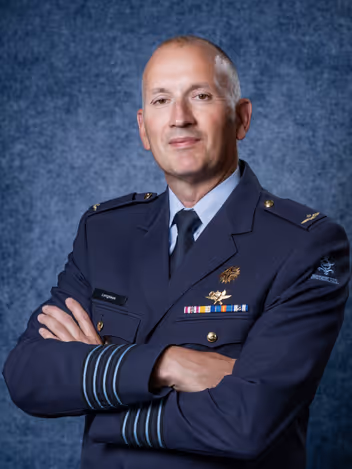 Portret kolonel Vincent Lengkeek.