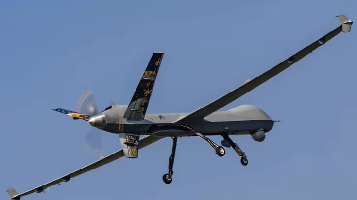 De MQ-9 Reaper.