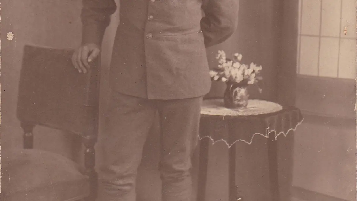 Soldaat Jan de Ridder.