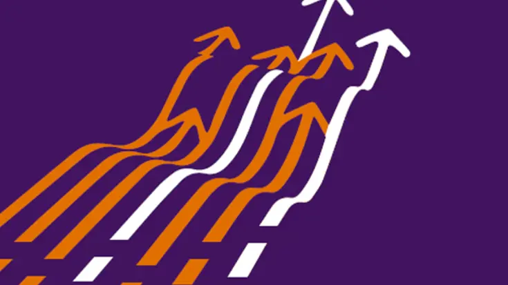 Grafische lijnen voorkant rapport Stand van Defensie.