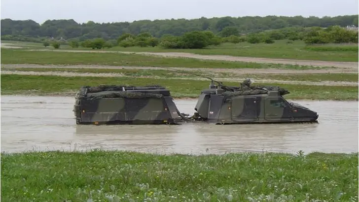 Viking BV S10 in het water.